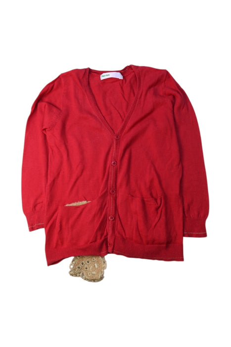 A Red Cardigans from Ne-Net in size 3T for girl. (Front View)