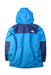A Blue Rain Jackets from The North Face in size 5T for boy. (Back View)