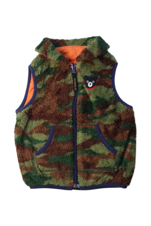 A Multicolour Outerwear Vests from Miki House in size 2T for boy. (Front View)