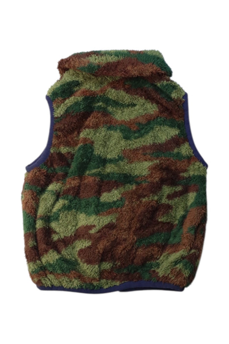 A Multicolour Outerwear Vests from Miki House in size 2T for boy. (Back View)