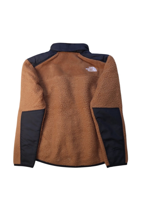 A Brown Puffer/Quilted Jackets from The North Face in size 6T for neutral. (Back View)