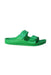 A Green Sandals from Birkenstock in size 5T for neutral. (Front View)