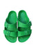 A Green Sandals from Birkenstock in size 5T for neutral. (Back View)