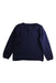 A Navy Long Sleeve Tops from DPAM in size 5T for girl. (Back View)