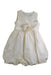 A Ivory Sleeveless Dresses from Crewcuts in size 6T for girl. (Front View)