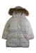 A Grey Puffer/Quilted Coats & Outerwear from Jacadi in size 5T for girl. (Front View)