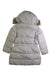 A Grey Puffer/Quilted Coats & Outerwear from Jacadi in size 5T for girl. (Back View)