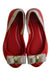 A Red Flats from Melissa in size 5T for girl. (Back View)