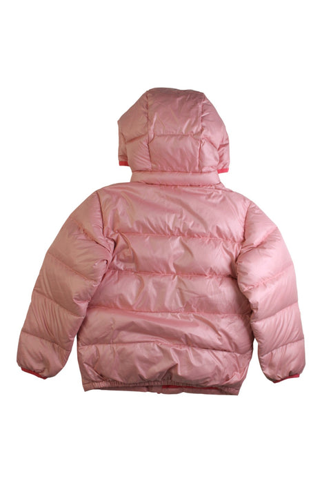 A Pink Puffer/Quilted Coats & Outerwear from Patagonia in size 5T for girl. (Back View)