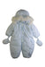 A Blue Snowsuits from Cyrus Company in size 3-6M for boy. (Front View)