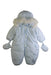 A Blue Snowsuits from Cyrus Company in size 3-6M for boy. (Front View)