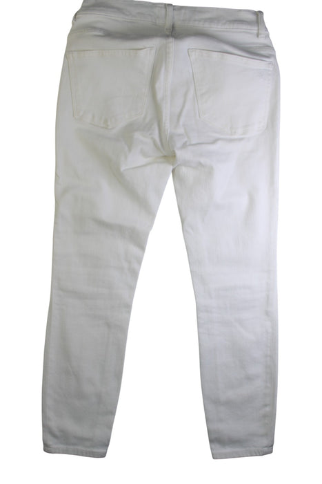 A White Jeggings from DL1961 in size Maternity-XS for maternity. (Back View)