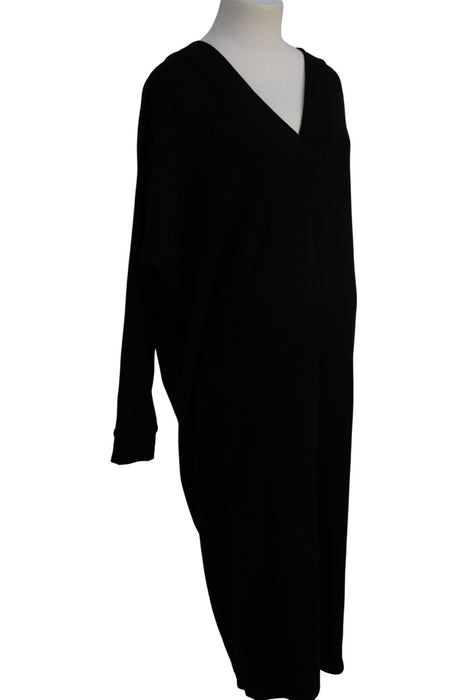 A Black Sweater Dresses from Hatch in size Maternity-XS for maternity. (Back View)