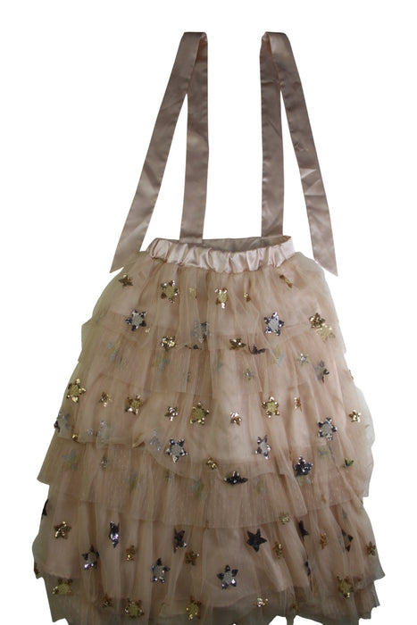 A Multicolour Sleeveless Dresses from EleStory in size 4T for girl. (Back View)