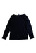 A Black Long Sleeve Tops from Petit Bateau in size 6T for girl. (Back View)