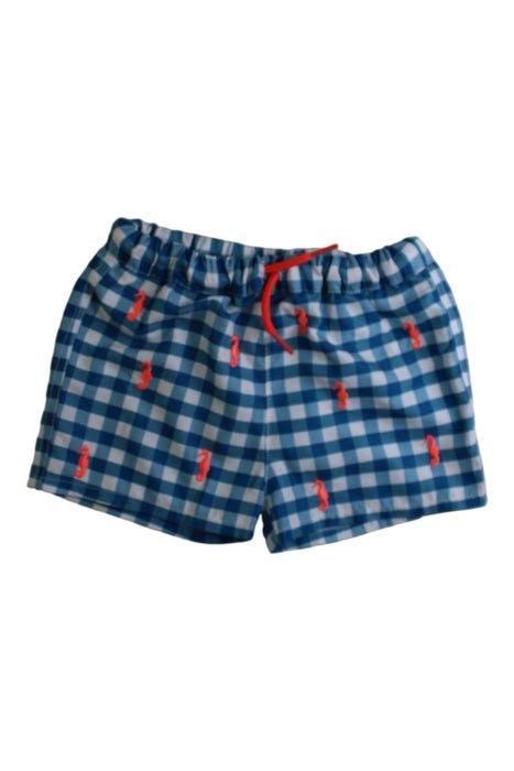 A Blue Shorts from Jacadi in size 6-12M for boy. (Front View)