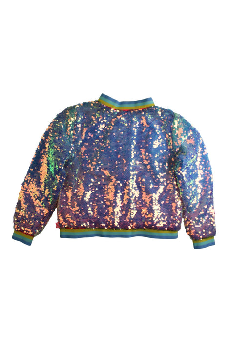 A Multicolour Lightweight Jackets from Billieblush in size 6T for girl. (Back View)