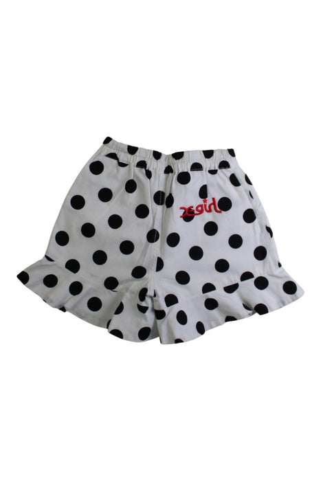 A Black Shorts from X-girl in size 4T for girl. (Back View)