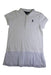 A White Short Sleeve Dresses from Polo Ralph Lauren in size 6T for girl. (Front View)