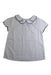 A White Short Sleeve Tops from Jacadi in size 4T for girl. (Front View)
