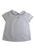 A White Short Sleeve Tops from Jacadi in size 4T for girl. (Back View)