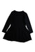 A Black Long Sleeve Dresses from Moschino in size 6T for girl. (Back View)