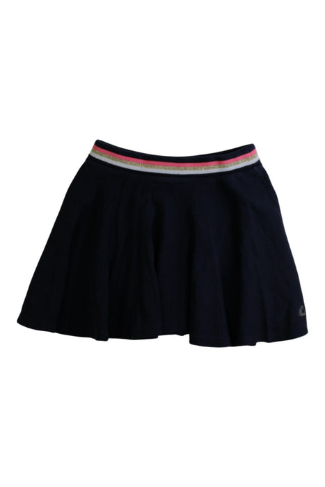 A Navy Short Skirts from Petit Bateau in size 5T for girl. (Front View)