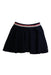 A Navy Short Skirts from Petit Bateau in size 5T for girl. (Front View)