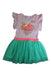 A Multicolour Sleeveless Dresses from Billieblush in size 5T for girl. (Front View)