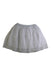A White Tulle Skirts from Petit Bateau in size 6T for girl. (Front View)