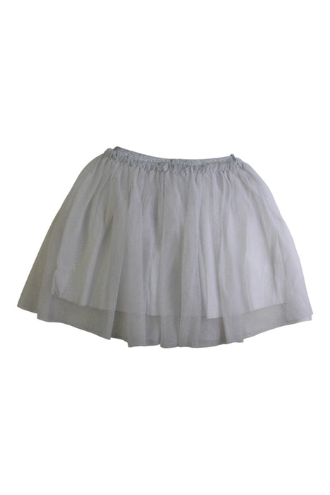 A White Tulle Skirts from Petit Bateau in size 6T for girl. (Back View)