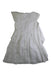 A White Sleeveless Dresses from 100% Capri in size 4T for girl. (Back View)