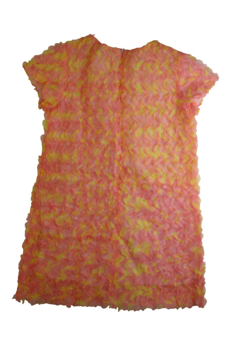 A Pink Short Sleeve Tops from Charabia in size 6T for girl. (Back View)