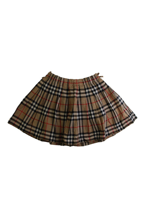 A Multicolour Short Skirts from Burberry in size 6T for girl. (Back View)