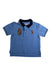 A Blue Short Sleeve Polos from Ralph Lauren in size 12-18M for boy. (Front View)