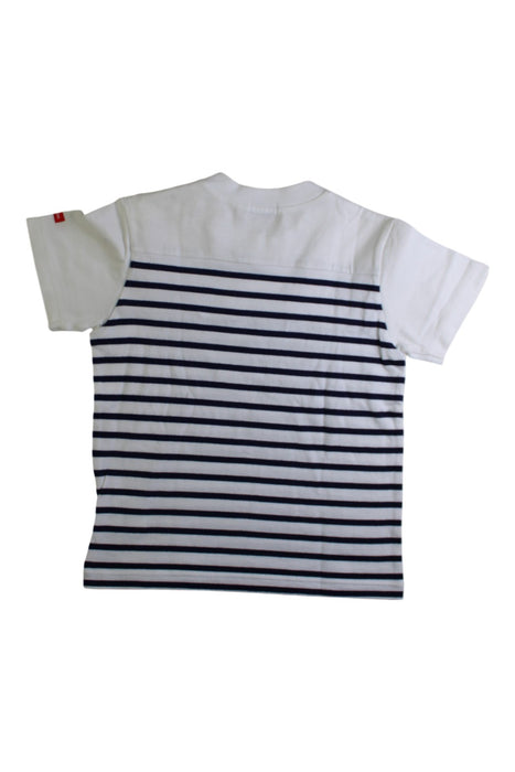 A White Short Sleeve T Shirts from Miki House in size 18-24M for boy. (Back View)