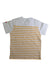 A White Short Sleeve T Shirts from Miki House in size 18-24M for boy. (Back View)