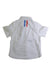 A White Short Sleeve Shirts from Sugarman in size 12-18M for boy. (Back View)