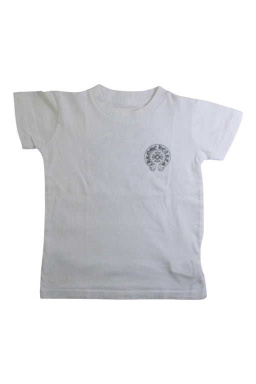 A White Short Sleeve T Shirts from Chrome Hearts in size 12-18M for boy. (Front View)