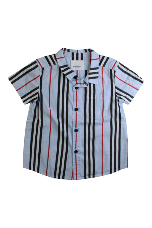 A Multicolour Short Sleeve Polos from Burberry in size 2T for boy. (Front View)