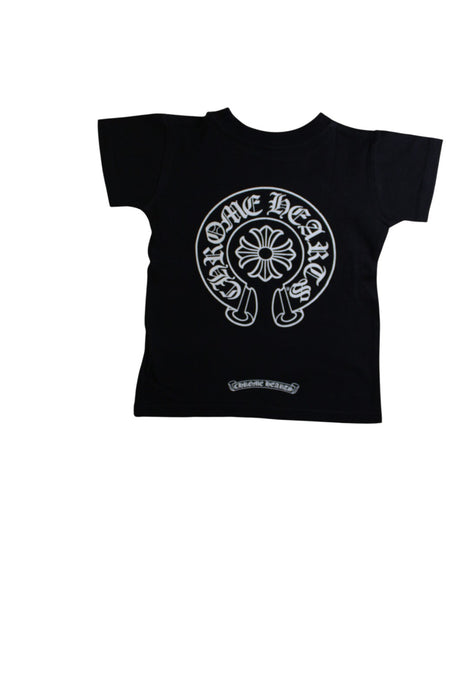 A Black Short Sleeve T Shirts from Chrome Hearts in size 12-18M for boy. (Back View)