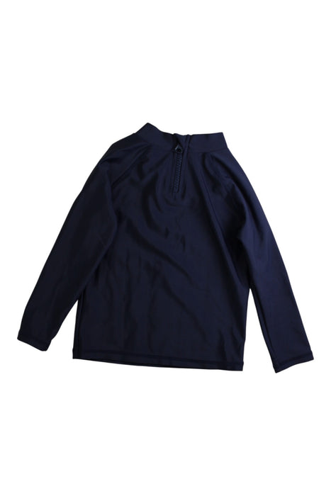 A Navy Rash Guards from Seed in size 12-18M for boy. (Back View)