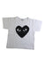 A White Short Sleeve T Shirts from Comme des Garcons in size 2T for neutral. (Front View)