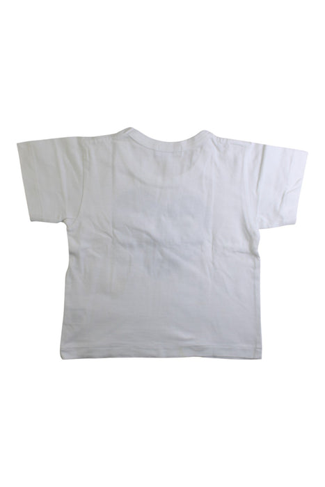 A White Short Sleeve T Shirts from Comme des Garcons in size 2T for neutral. (Back View)