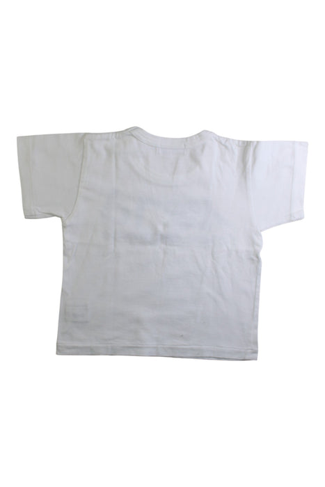 A White Short Sleeve T Shirts from Comme des Garcons in size 2T for neutral. (Back View)