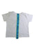 A White Short Sleeve T Shirts from MSGM in size 2T for boy. (Back View)