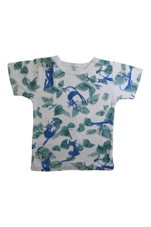 A Multicolour Short Sleeve T Shirts from Petit Bateau in size 3T for boy. (Front View)