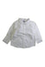 A White Long Sleeve Shirts from Petit Bateau in size 18-24M for boy. (Front View)