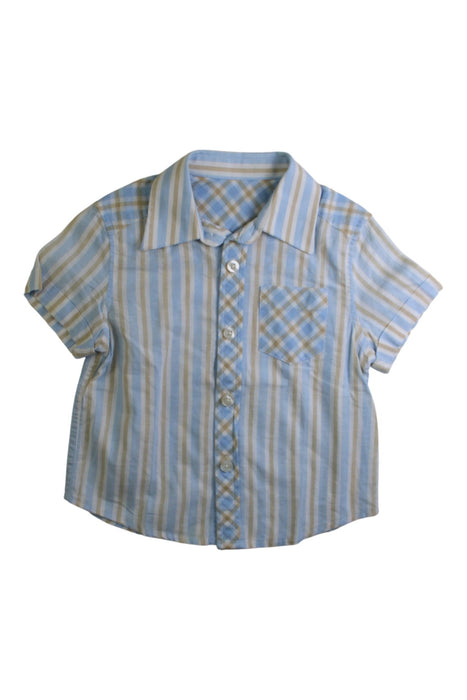 A Blue Short Sleeve Polos from Nicholas & Bears in size 2T for boy. (Front View)