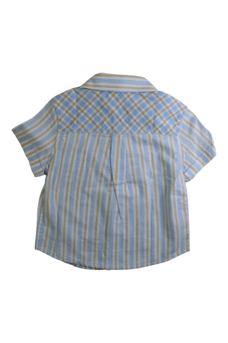 A Blue Short Sleeve Polos from Nicholas & Bears in size 2T for boy. (Back View)